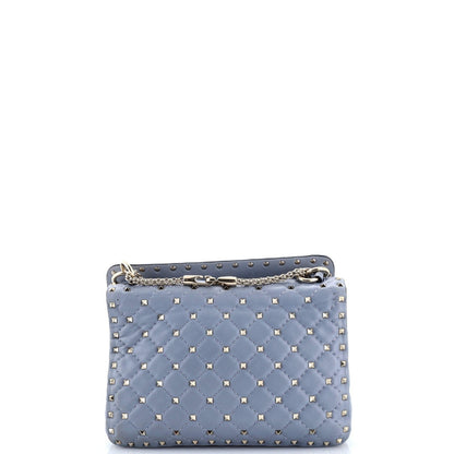 Valentino Garavani Rockstud Spike.Up Flap Bag Quilted Leather Medium