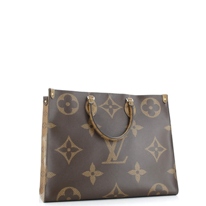 Louis Vuitton Onthego Tote Reverse Monogram Giant Gm