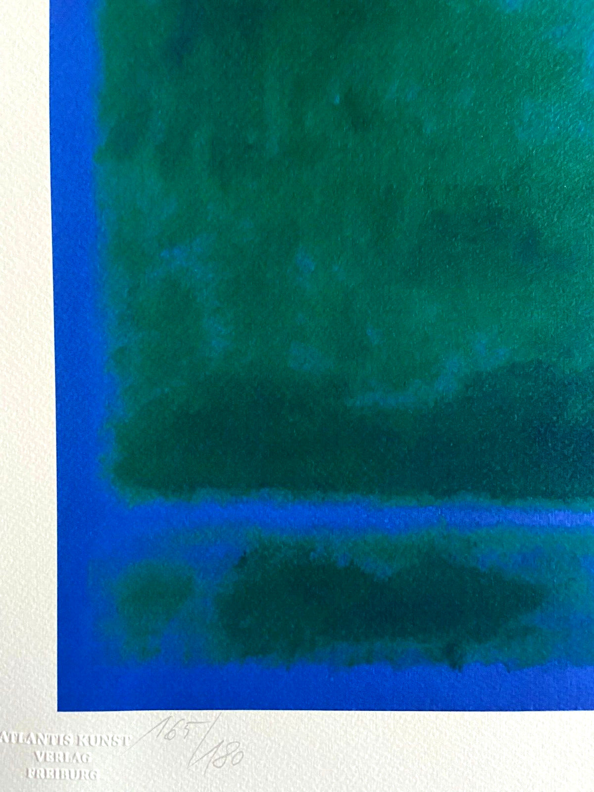 Mark Rothko Lithograph Handmade
