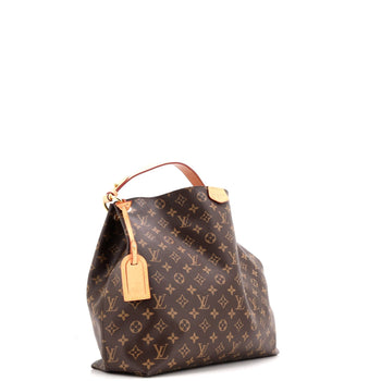 Louis Vuitton Graceful Handbag Monogram Canvas Mm