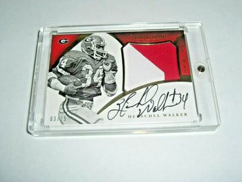 Herschel Walker 2015 Immaculate 2-Clr Game