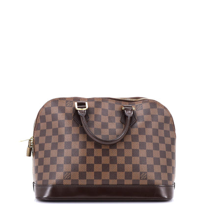 Louis Vuitton Alma Handbag Damier Pm