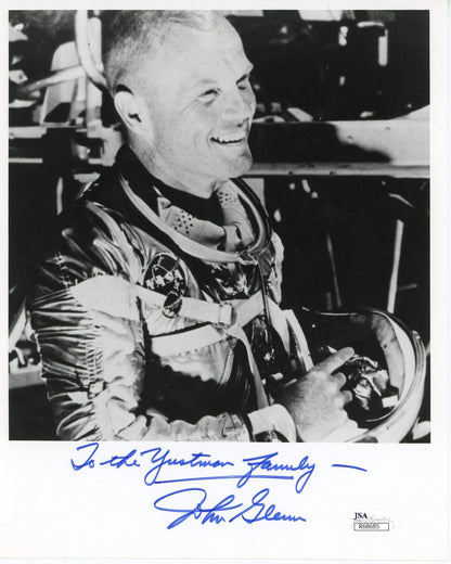 John Glenn Autographed 8X10 Photo (Jsa)
