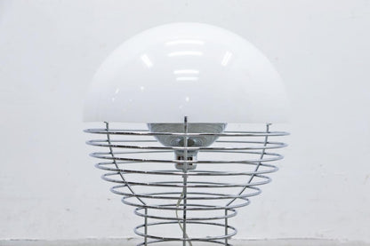 Verner Panton Wire Lamp, White, Size: ?400 x H540mm