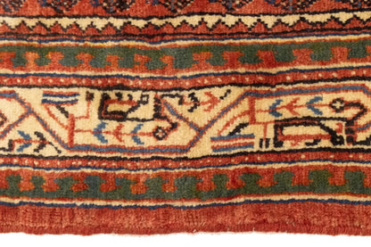 Semi-Antique Oriental Runner Rug Tribal Allover