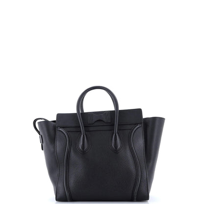 Mini Celine Luggage Bag Grainy Leather