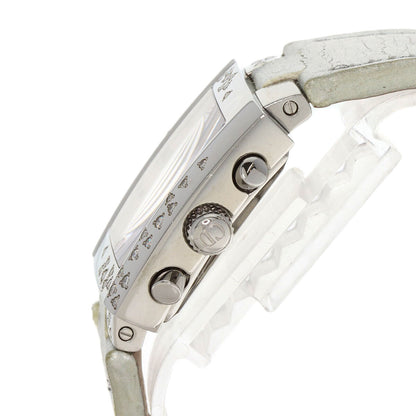 Christian Dior Riva Sparkling Chronograph Watches D81-101 Stainless Steel/Le...