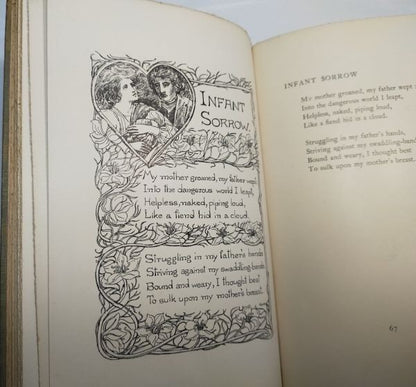 William Blake Songs Of Experience 1902 David Nutt First Edition Celia Levetus