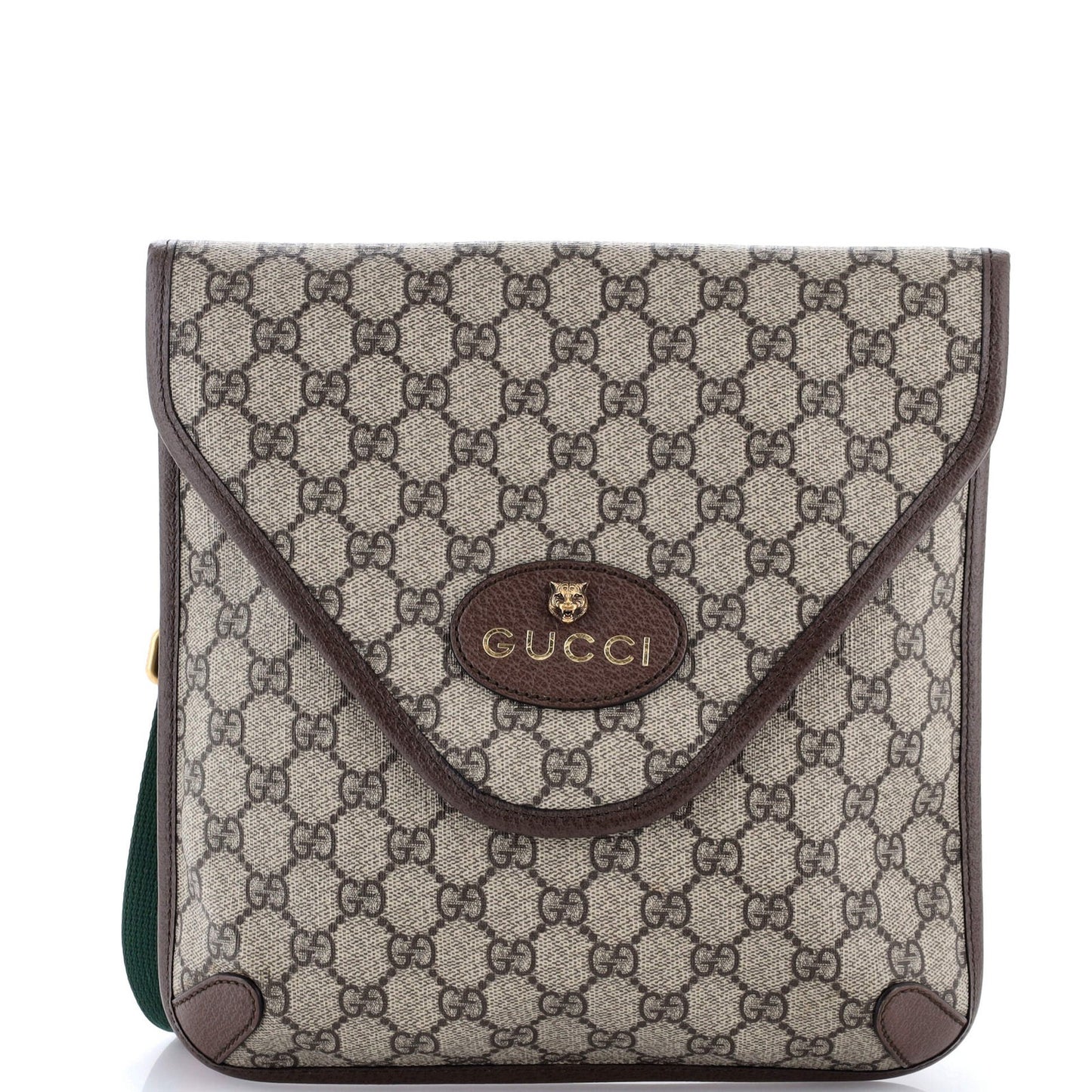 Gucci Neo Vintage Envelope Messenger Gg Coated Canvas Medium