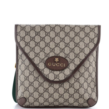 Gucci Neo Vintage Envelope Messenger Gg Coated Canvas Medium