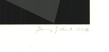 Jeremy Gilbert-Rolf Live From Lincoln Center Signed " Serigraph