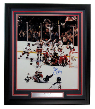 Jim Craig Usa Hockey Signed/Autographed 16X20