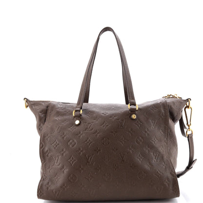 Louis Vuitton Lumineuse Handbag Monogram Empreinte Leather Pm