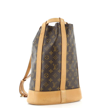 Louis Vuitton Randonnee Backpack Monogram Canvas Pm