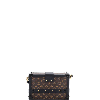 Louis Vuitton Petite Malle Handbag Monogram Canvas