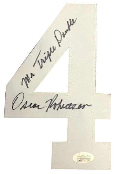 Oscar Robertson Autographed "Mr. Triple Double"