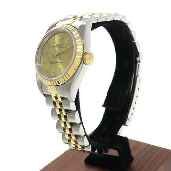 Rolex Oyster Perpetual 76193 Case: 24Mm Band: 16Cm Ladies Used Watch #11010