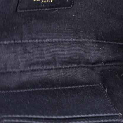 Saint Laurent Classic Monogram Belt Bag Embellished Leather