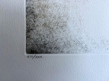 Bruno Caruso "Efebo" Aquatint 60X80