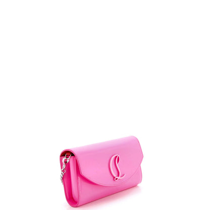 Christian Louboutin Loubi54 Chain Clutch Patent