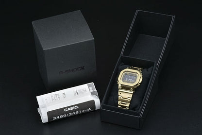 Casio Gmw-B5000Gd-9Jf G-Shock Full Metal 3459 Square Gold