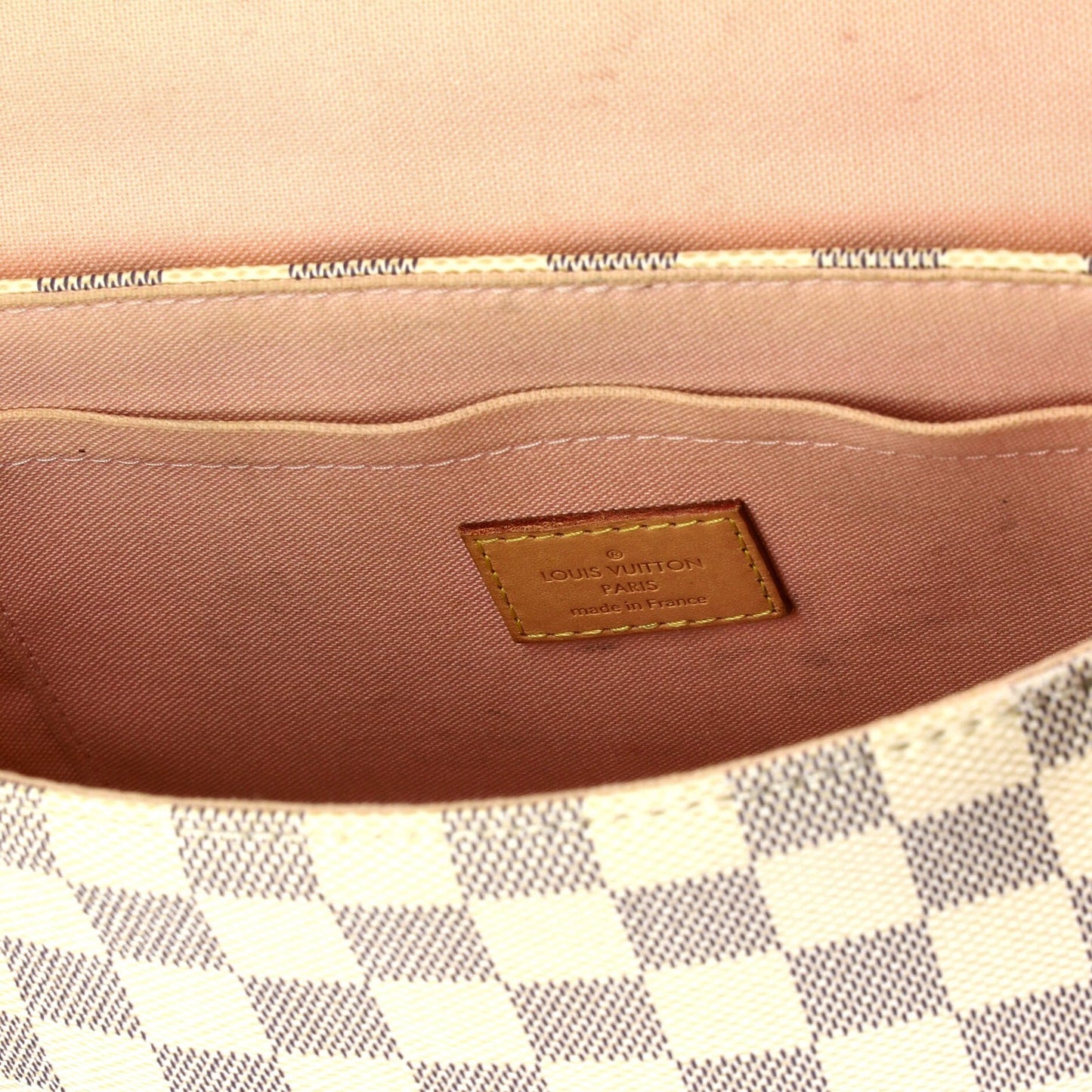 Louis Vuitton Croisette Handbag Damier