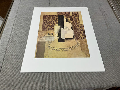 Pablo Picasso Still Life, Bottle And Glass " Offset Lithograph 199