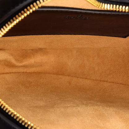 Gucci Interlocking G Heart Shoulder Bag Diagonal Quilted Leather Mini