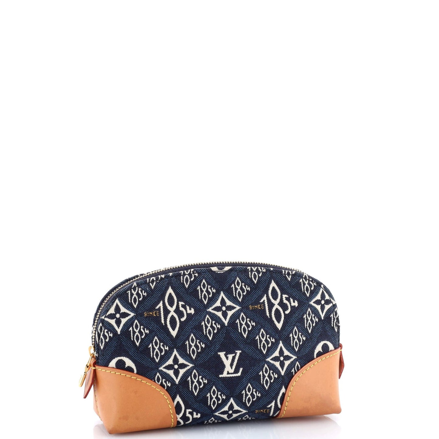 Louis Vuitton Cosmetic Pouch Limited Edition Since 1854 Monogram Jacquard
