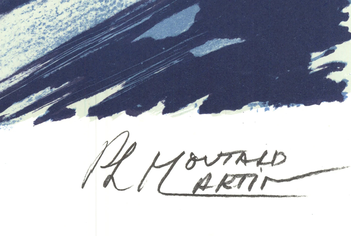 Philippe Moutard-Martin Bugatti 35 " Offset Lithograph Contemporary