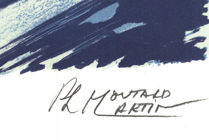 Philippe Moutard-Martin Bugatti 35 " Offset Lithograph Contemporary