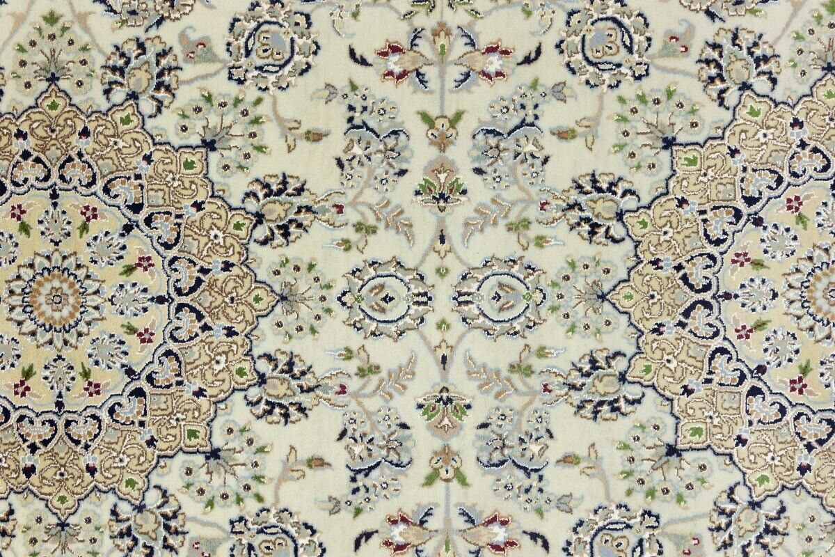 Rare Size Floral Classic Indo-Nain Oriental Rug