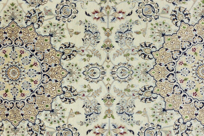 Rare Size Floral Classic Indo-Nain Oriental Rug