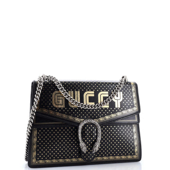 Gucci Dionysus Bag Limited Edition Printed Leather Medium