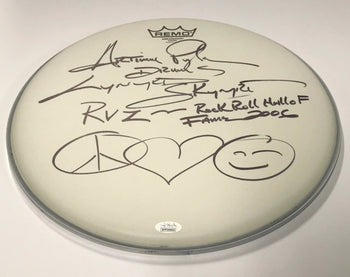 Artimus Pyle Autographed Rr Hof 2006 14' Drum Head