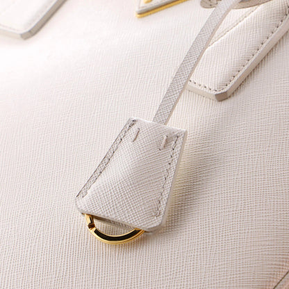 Prada Galleria Double Zip Tote Saffiano Leather Medium