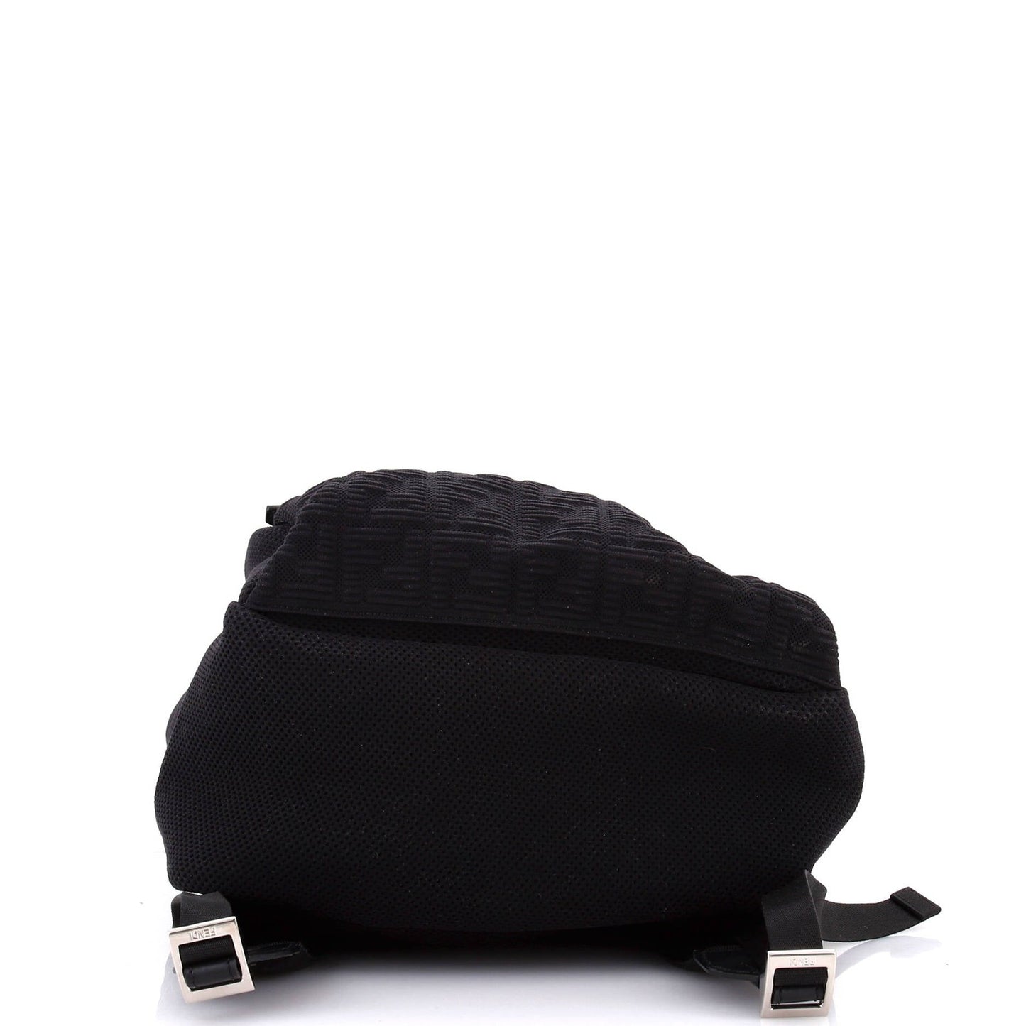 Fendi Fendiness Backpack Zucca Jacquard And Mesh Medium