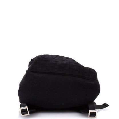 Fendi Fendiness Backpack Zucca Jacquard And Mesh Medium