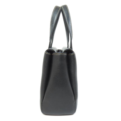 Chanel   Tote Bag Coco Mark Wild Stitch Grained