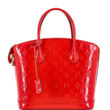 Louis Vuitton Lockit Handbag Monogram Vernis Pm
