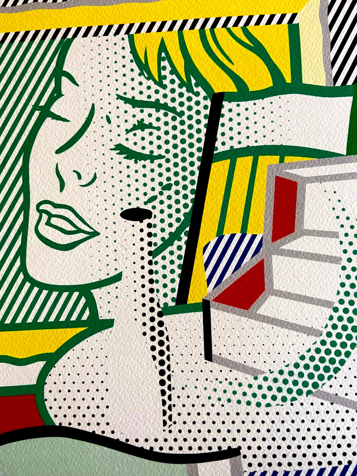 Roy; Lichtenstein Lithograph Coa Numbered A Hand Signed Limited
