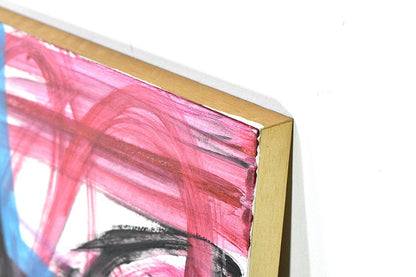 Oki Original Acrylic Board Painting 2001 Contemporary Large Hiroyuki