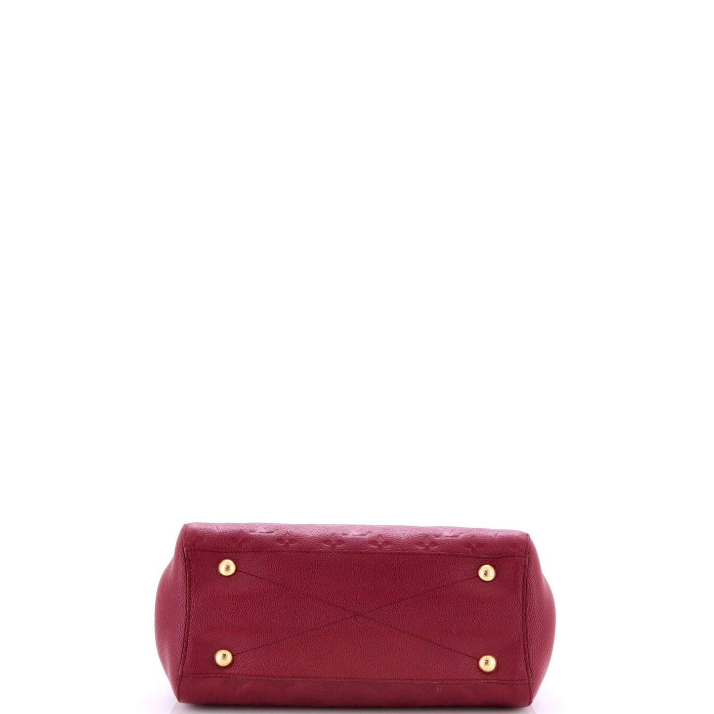 Louis Vuitton Montaigne Handbag Monogram Empreinte Leather Mm