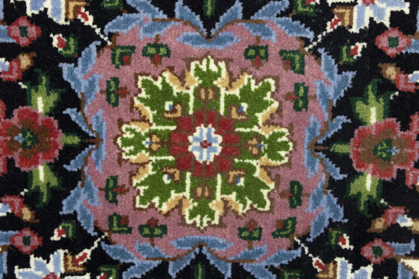 Cream Floral Traditional Style 5X7 Kirman Oriental Rug Home Decor Wool Carpet