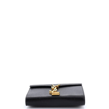 Saint Laurent Cassandra Chain Shoulder Bag Leather Small