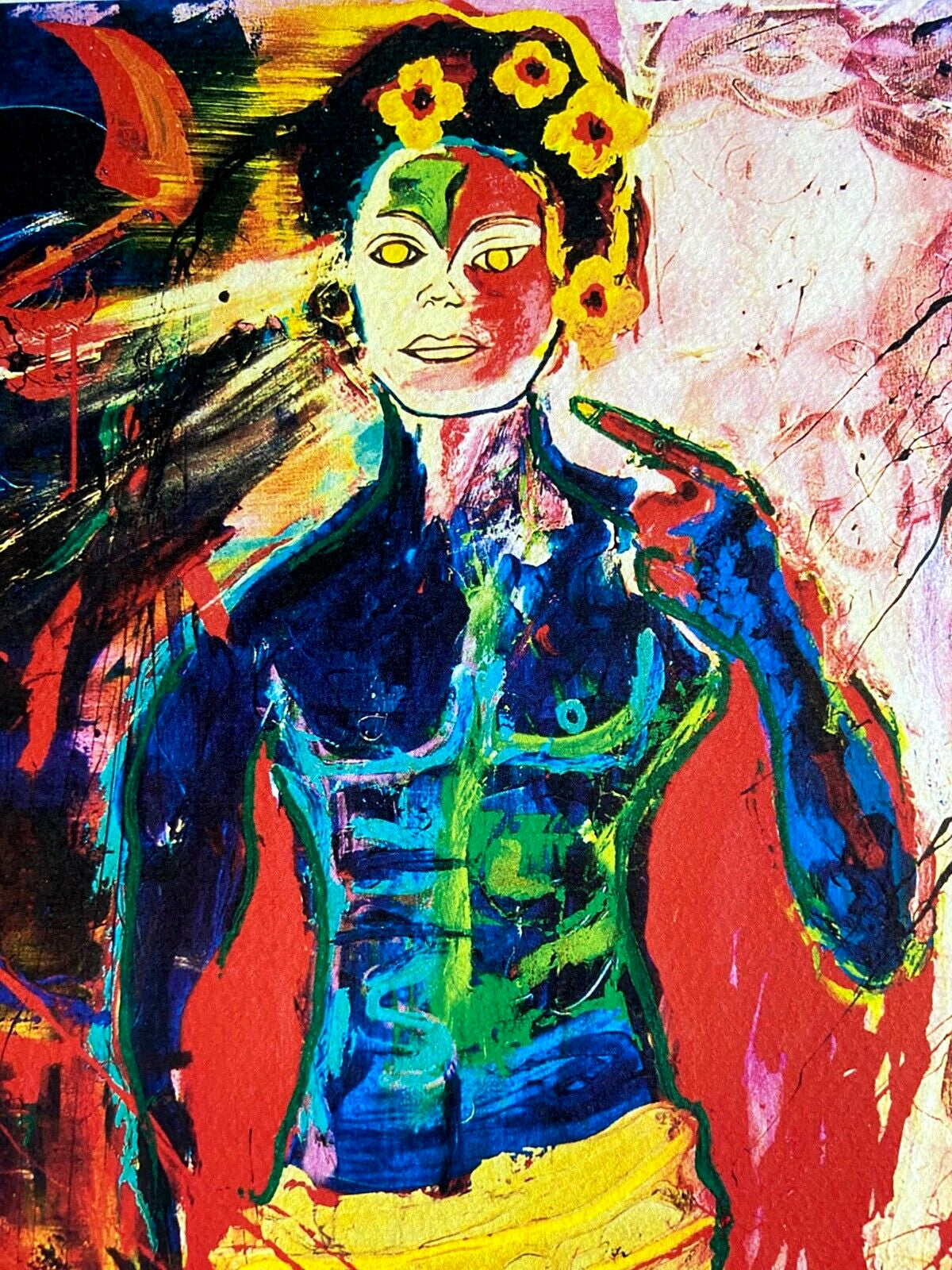 Sylvester Stallone 'Michael Jackson' Lithograph (Pierce Brosnan Johnny Depp)