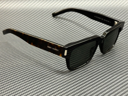 SAINT LAURENT SL 732 002 VADIM Black Grey Unisex 54 mm Large Sunglasses