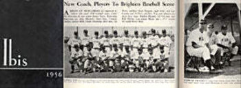 Ibis 1956 University Of Miami Volume 30 Yearbook With Photos Of Jimmie Foxx