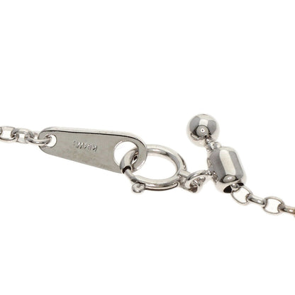 Waltham   Necklace Swing Diamond K18 White Gold