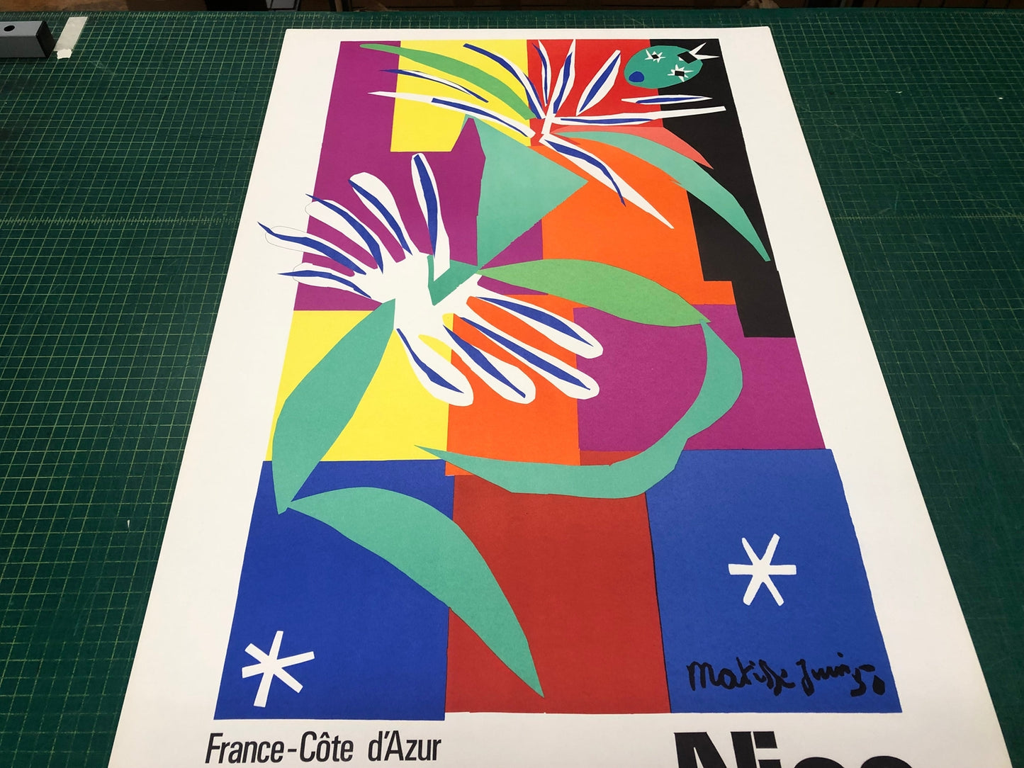 Henri Matisse La Danseuse Creole Nice France " Lithograph Moder